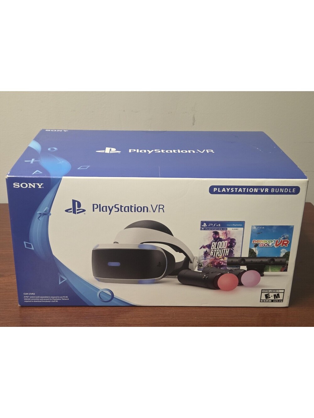 Sony PlayStation VR Bundle Blood & Truth Everybody's Golf VR PS4 White Headset